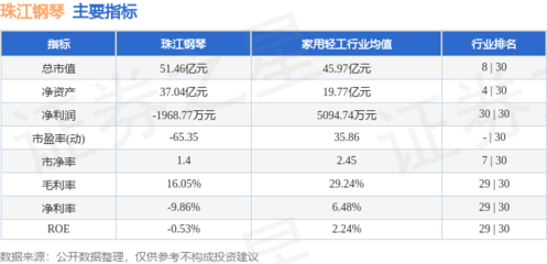 股票行情快报:珠江钢琴(002678)6月11日主力资金净卖出65.93万元